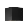 CUBE Up/Down væglampe, sort