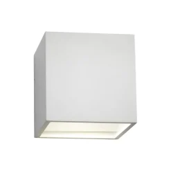 CUBE XL Up/Down væglampe, hvid