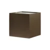 CUBE XL Up/Down væglampe, rust