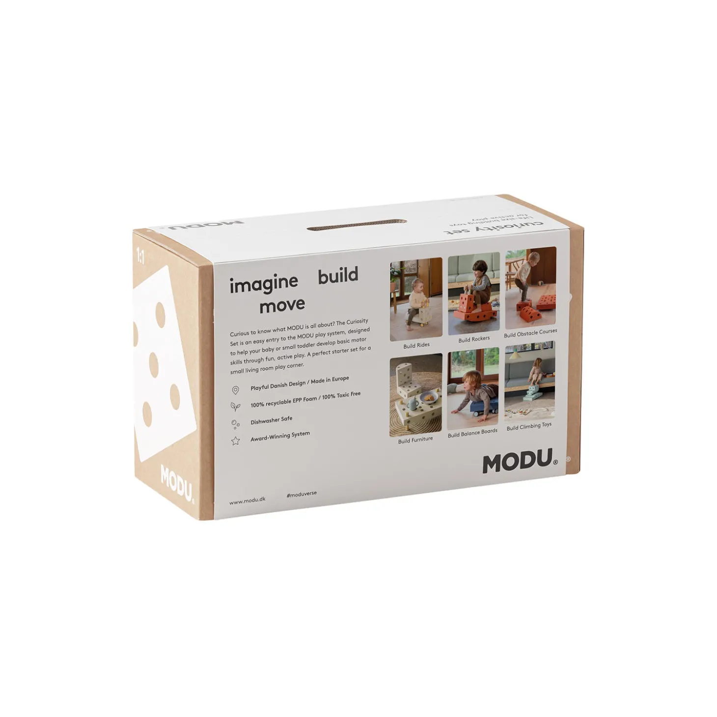 Curiosity sæt, ocean mint/forest green