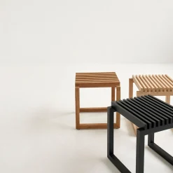 Cutter Stool, teak