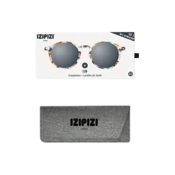 #D SUN solbriller, blue tortoise