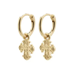 DAGMAR Huggie Øreringe, gold plated