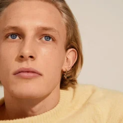 DAGMAR Huggie Øreringe, gold plated