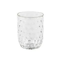 Danish Summer Small Drops Tumbler, clear