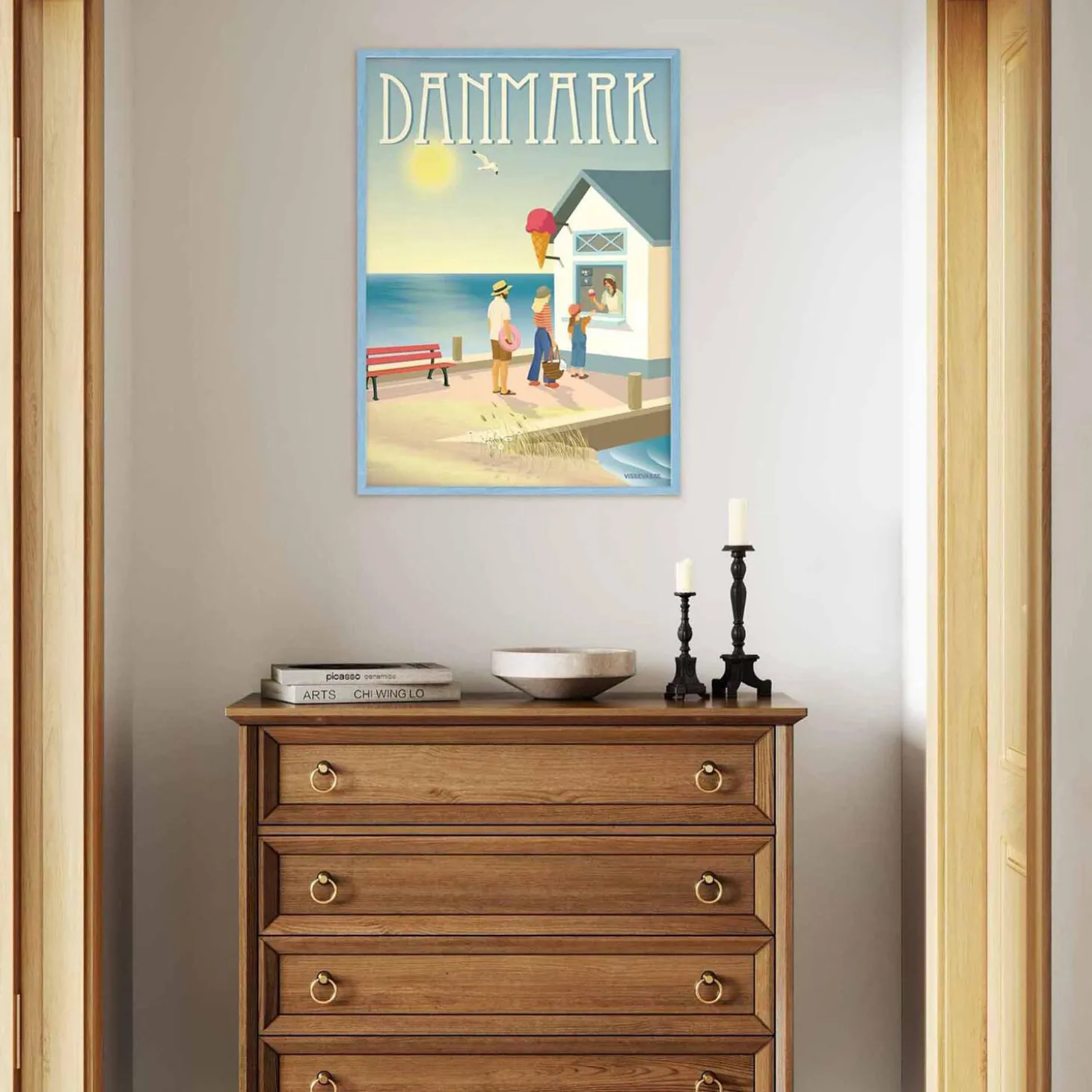 Danmark Ishuset plakat