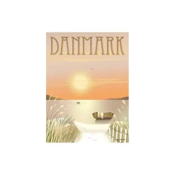 DANMARK klitterne plakat