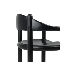 Daumiller Dining Armchair, brown/black pine