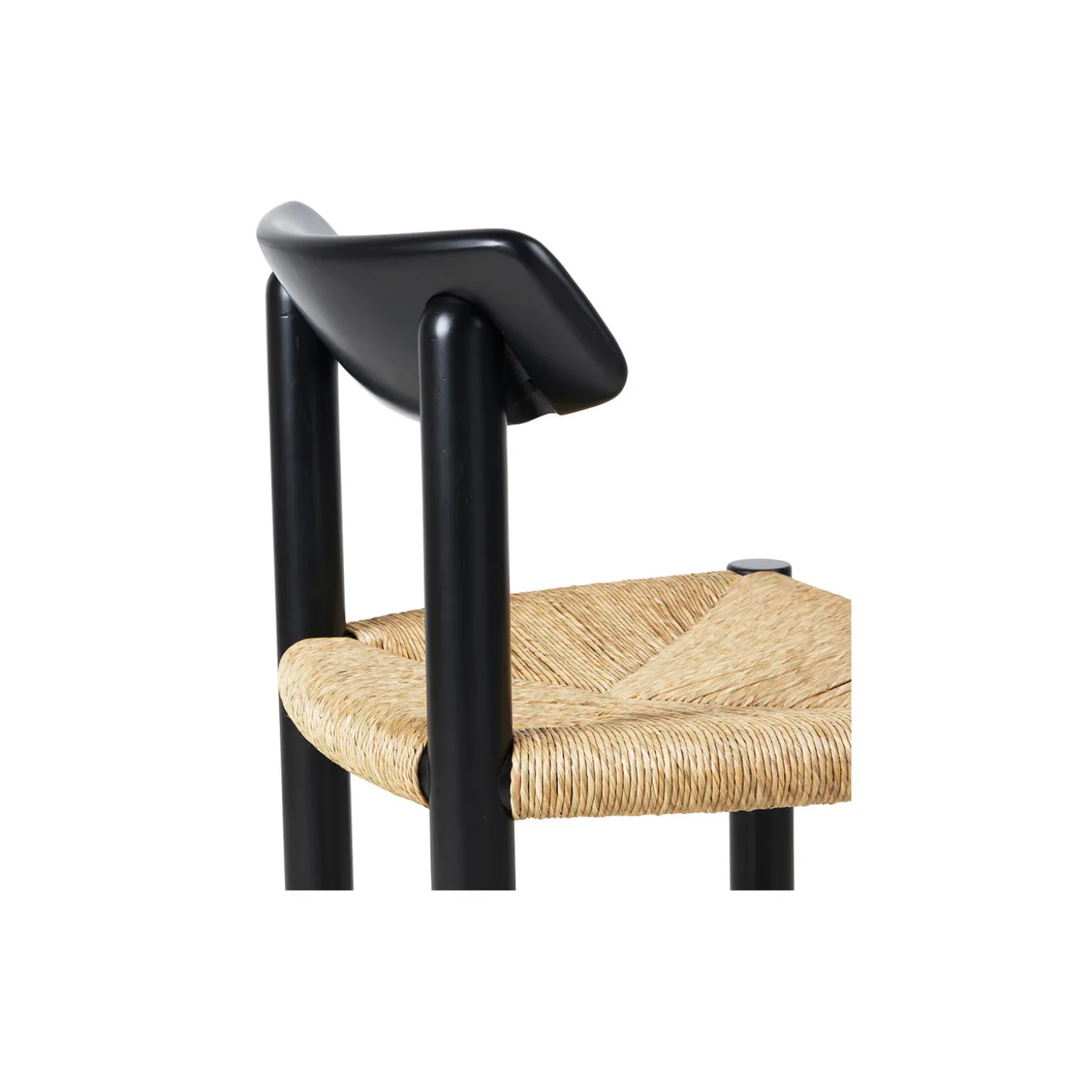 Daumiller Side Chair, brown/black pine