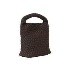 Day Braiding Handbag, chocolate plum