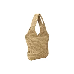 Day Crochet Tote, coriander beige