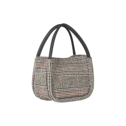 Day GW Woolen Check XS Shopper, forest night