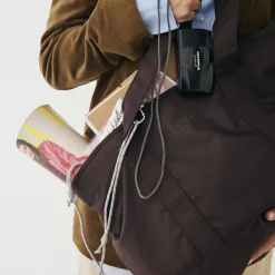 Day RE-Mono Tote, chocolate plum