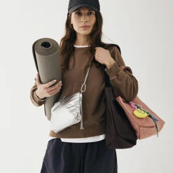 Day RE-Mono Tote, chocolate plum