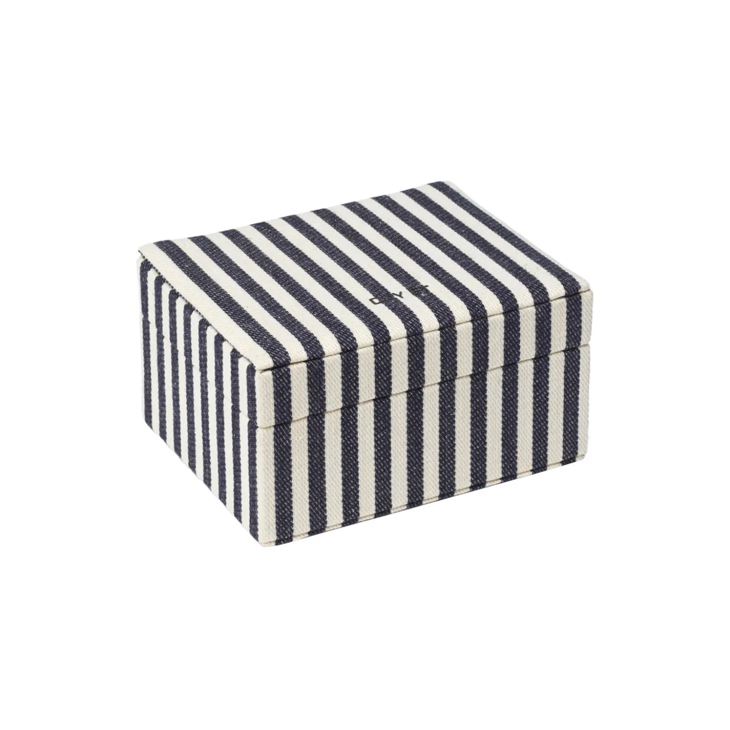 Day Stripes Jewelry Box Small, navy blazer
