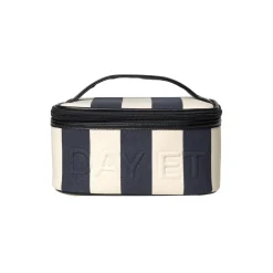 Day Travel Stripe Box, navy blazer