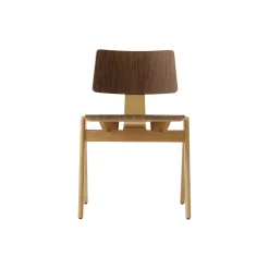 Daystak RD1 Side Chair, beech/walnut