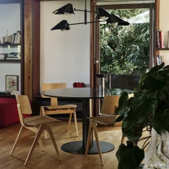 Daystak RD1 Side Chair, beech