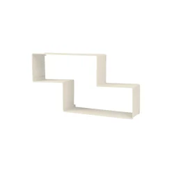 Dédal Shelf, cream white semi matt
