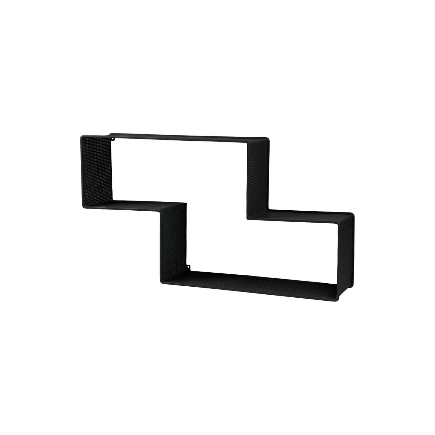 Dédal Shelf, soft black semi matt