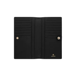 Delia bill and card case, black