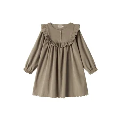 Delina LS Dress, mud
