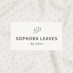 2-delt juniorsengetøj, sophora leaves