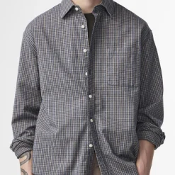 Deon 5465, indigo check