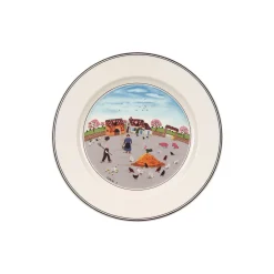 Design Naif tallerken Ø 21 cm, poultry farm