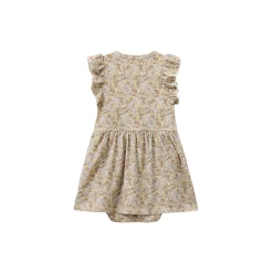 DicteSB Bodystocking, rose with yellow