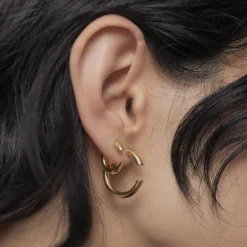 Disrupted Hoop, gold