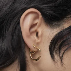 Disrupted Hoop, gold