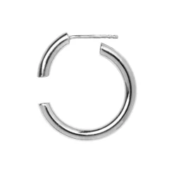 Disrupted Hoop, silver