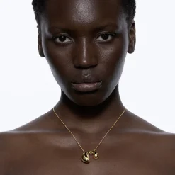 Dolphin Necklace, gold