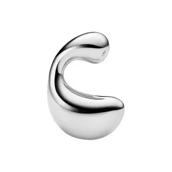 Dolphin Splash Stud Right, silver