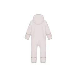 Doubleface Fleece Babysuit, rose powder/kit