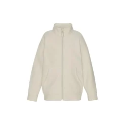 Doubleface Fleece Jacket, kit/vanilla