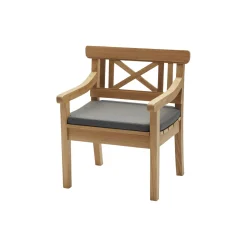 Drachmann Chair Cushion, charcoal