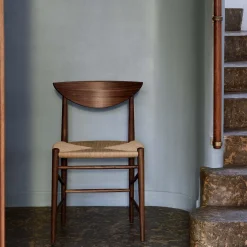 Drawn HM3 spisebordsstol, olieret valnød