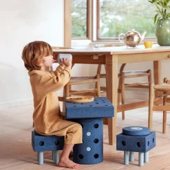 Dreamer sæt, deep blue/sky blue