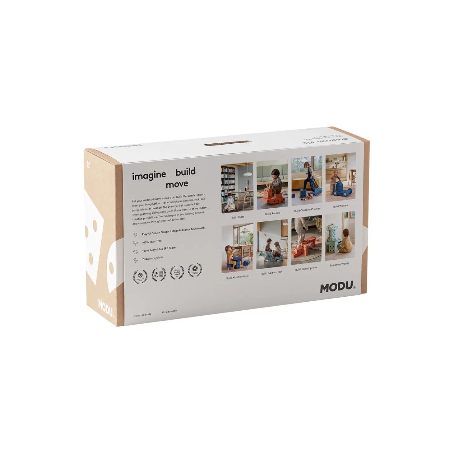 Dreamer sæt, sand grey/honey yellow