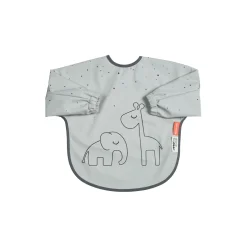 Dreamy Dots hagesmæk med ærmer, grå