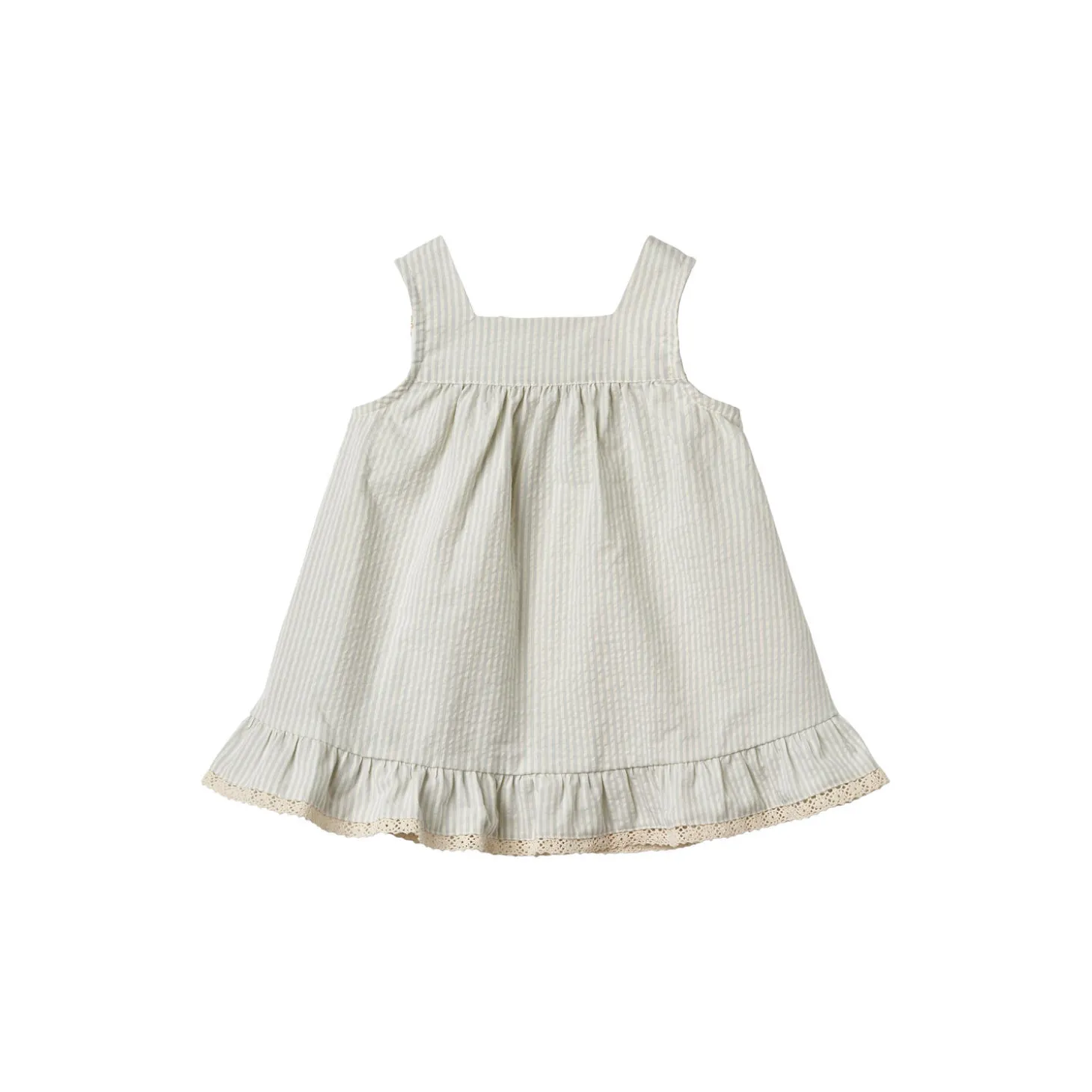 Dress Ruffle Ayla, 9444 summer blue stripe