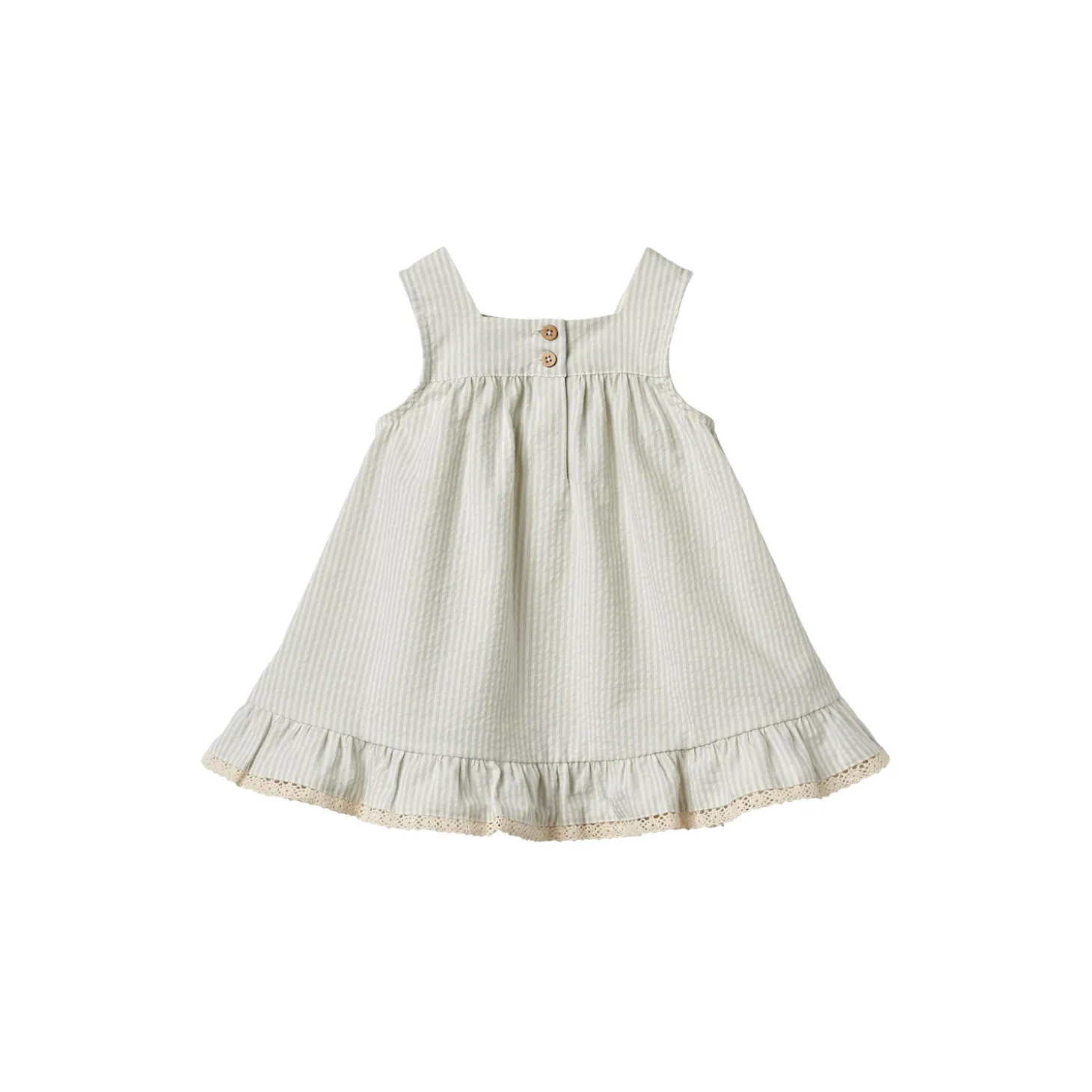 Dress Ruffle Ayla, 9444 summer blue stripe