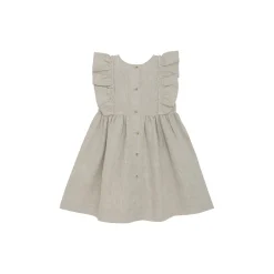 Dress SS Linen, antique white