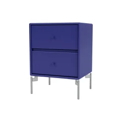 DRIFT natbord med ben, 135 monarch/aluminium