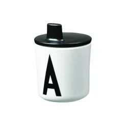 Drikkelåg til Eco A-Z børnekopper, black