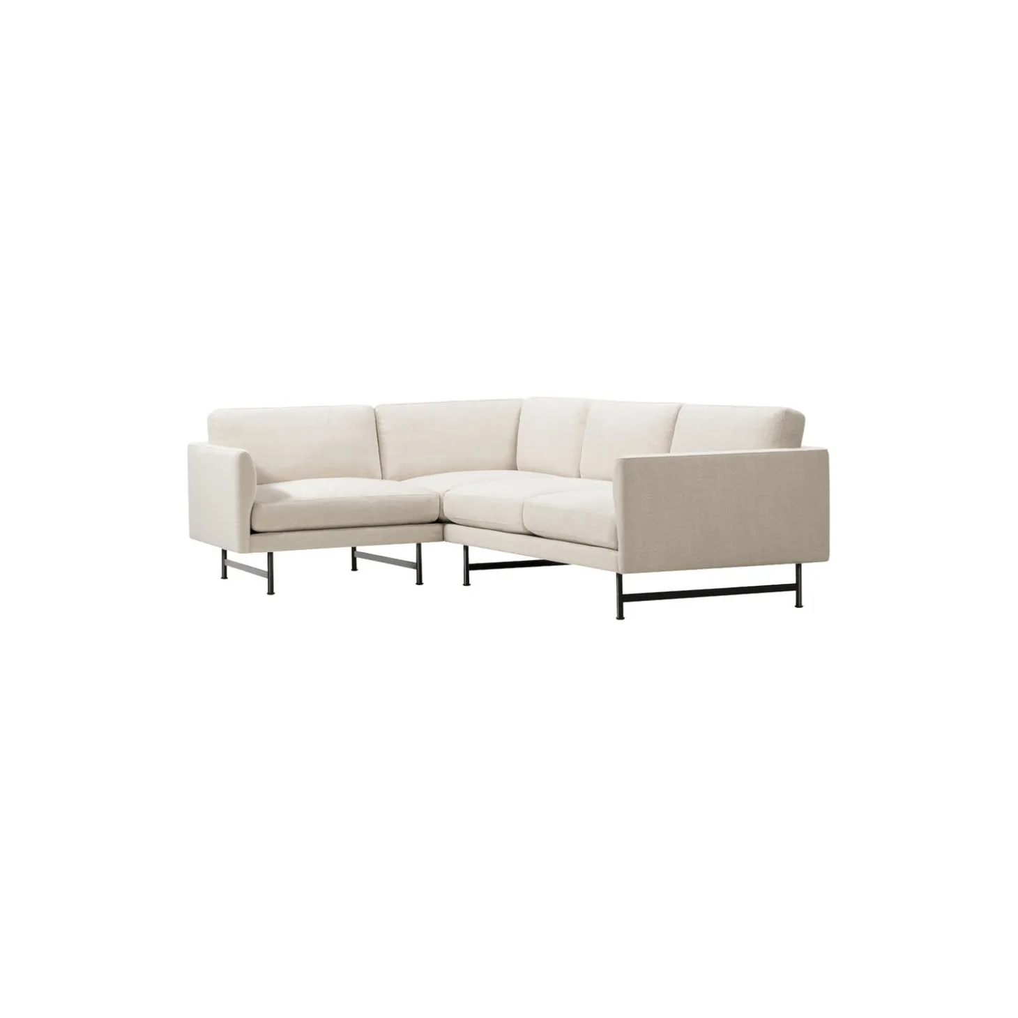 562E Calmo Elements Sofa, Ecriture 0210/black steel