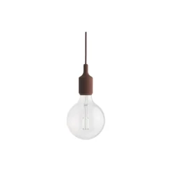 E27 Pendant Lamp, deep red