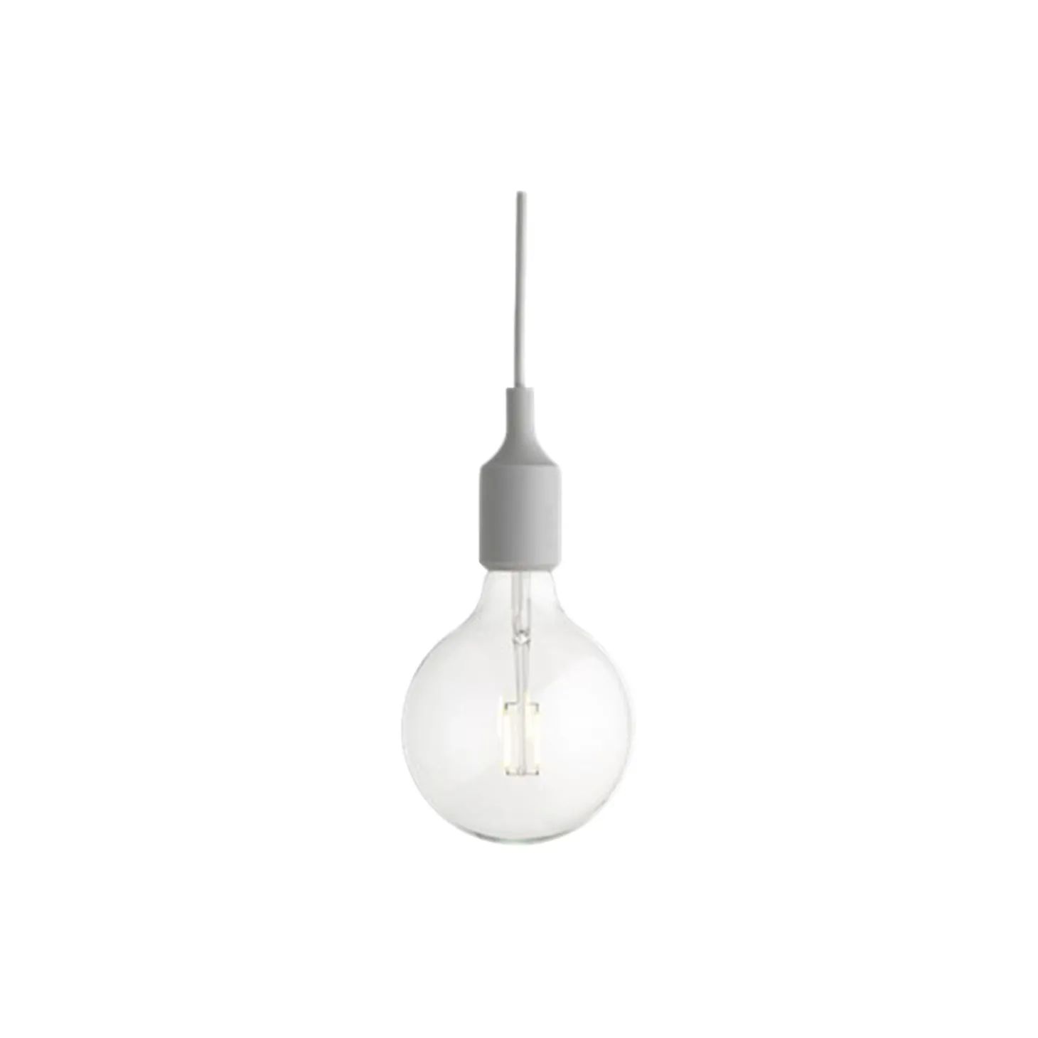 E27 Pendant Lamp, light grey